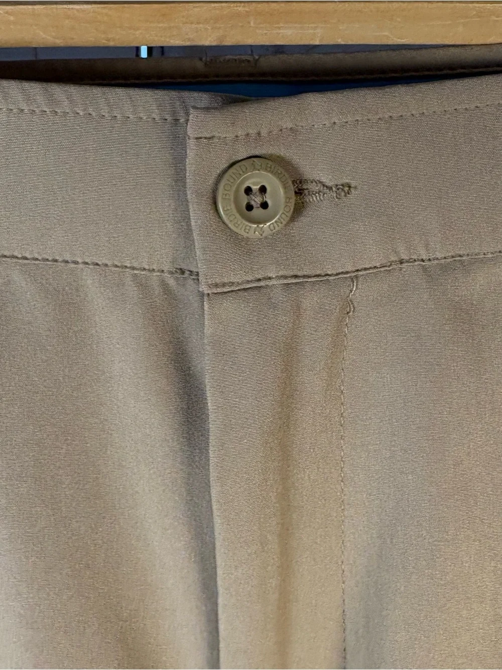 Birdie Bound Men’s Khaki Shorts Size 36 Casual Golf Chino Shorts